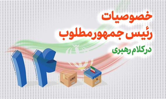 خصوصیات یک رییس‌جمهور مطلوب در بیانات رهبر معظم انقلاب