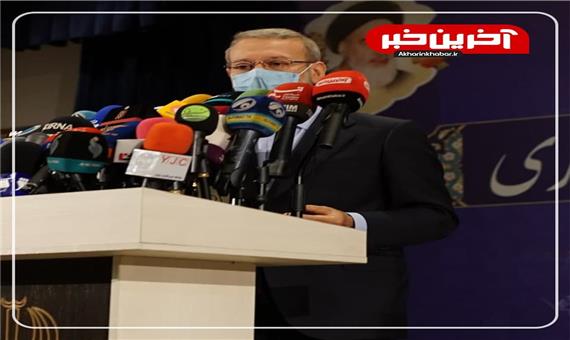 واکنش لاریجانی به شایعه پخش غیرزنده مناظره‌ها