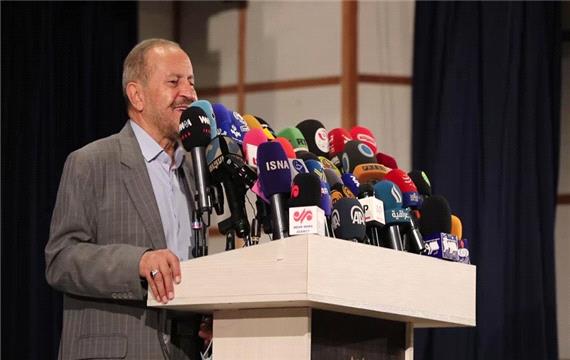 نشست خبری سردار علیرضا افشار در وزارت کشور