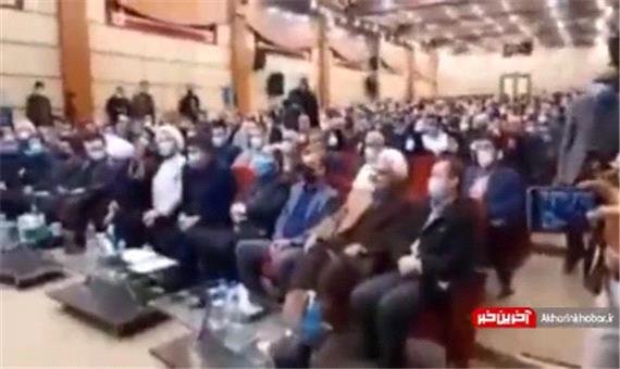فیلم جدل لفظی نوروزی با استاندار تهران جهت گماردن آشنای خود بعنوان فرماندار رباط کریم