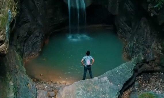 تصاویر زیبایی از آبشار سنگ نو که شاید ندیده باشید