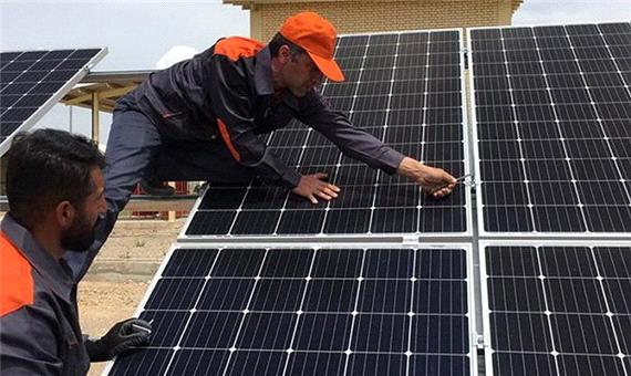 احداث نیروگاه خورشیدی 30 کیلوواتی در شرکت گاز اصفهان