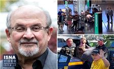 حال وخیم سلمان رشدی و واکنش‌ها به حمله دیشب