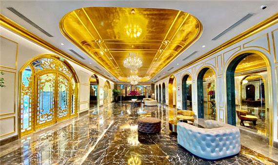 4 گوشه دنیا/ افتتاح یک هتل با اثاثیه‌ای از طلا در ویتنام