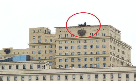 استقرار سامانه پدافند هوایی بر فراز ساختمان مهم مسکو