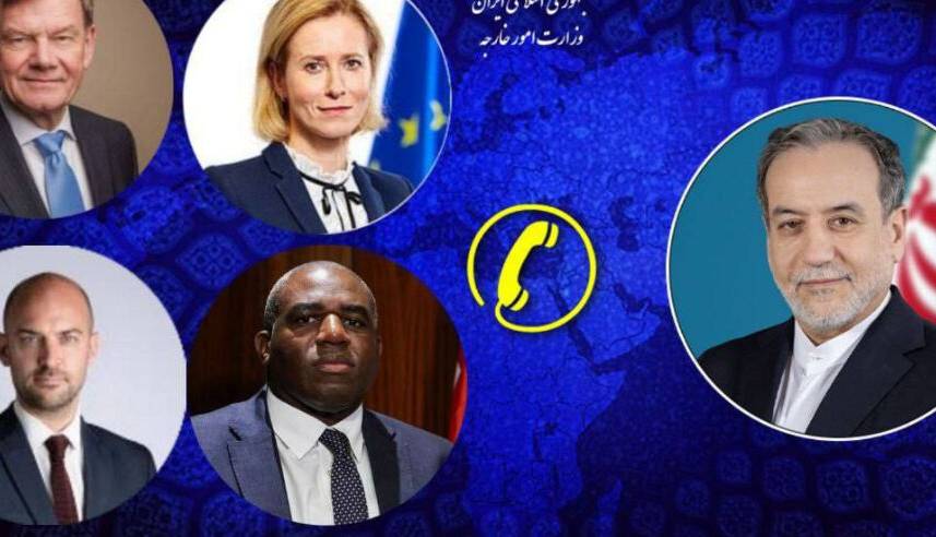 برگزاری گفتگو تلفنی وزرای خارجه ایران و تروئیکای اروپایی
