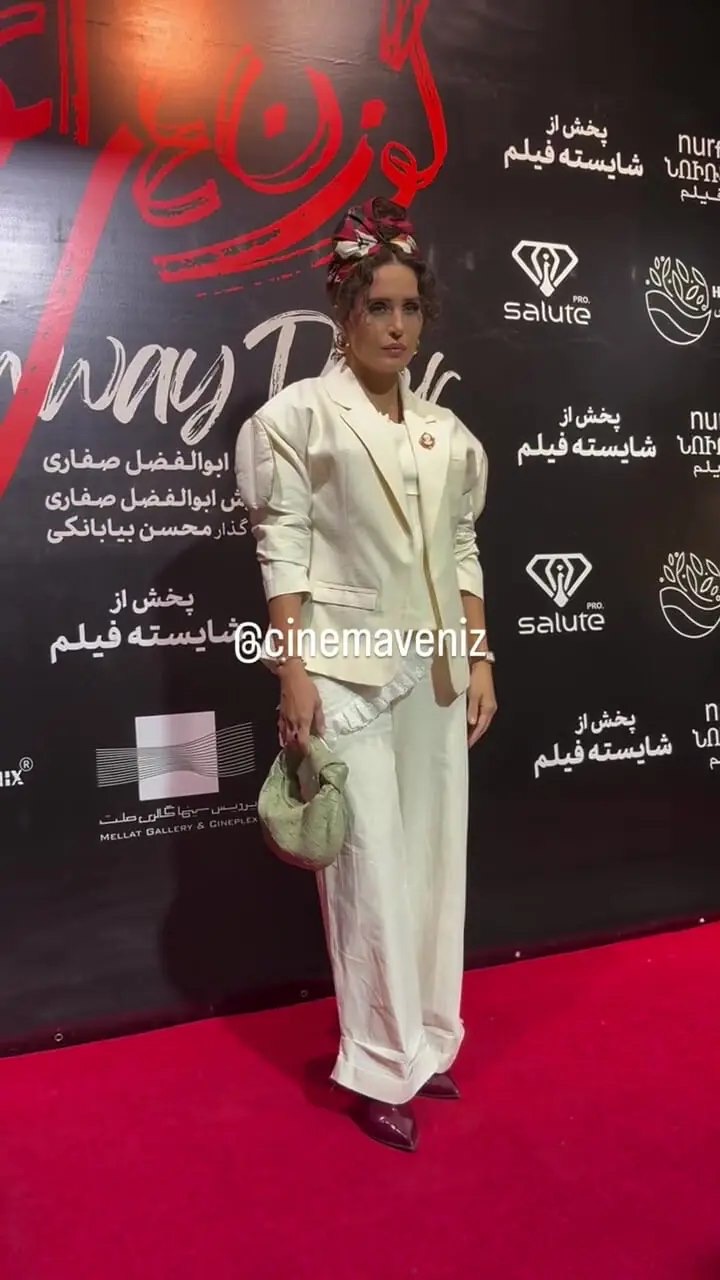 الناز شاکردوست با یک استایل عجیب سوژه عکاسان شد