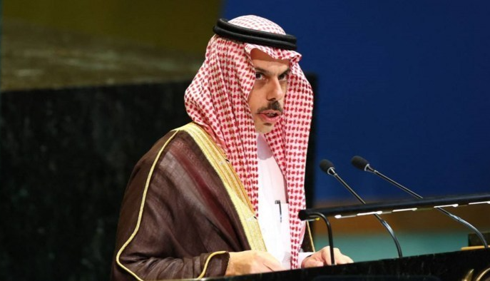 درخواست عربستان برای به‌رسمیت‌شناختن کشور فلسطین و مقابله با تجاوزگری اسرائیل