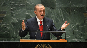 قطع صدای اردوغان در سازمان ملل هنگام محکوم‌کردن اسرائیل!
