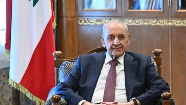 پاسخ ضداسرائیلی رئیس پارلمان لبنان به نماینده ترامپ