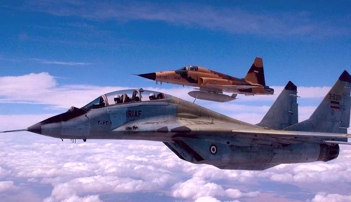 درگیری عقاب های اف ۱۴ ایران با کرکس های اسرائیلی