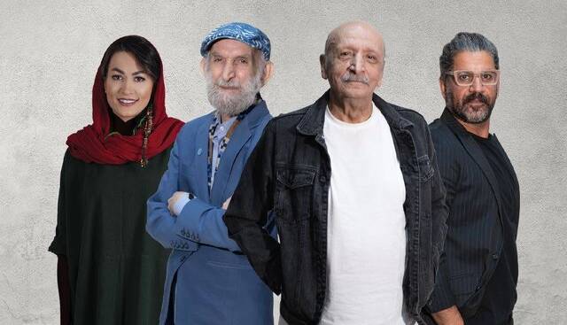 اسماعیل خلج و اصغر سمسارزاده در «دوستان با محبت» حمید جبلی