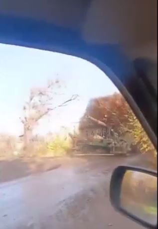 استتار جالب تانک‌های روسی در جنگ با اوکراین