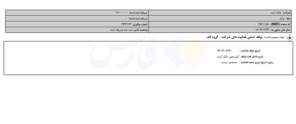 اخبار محرمانه