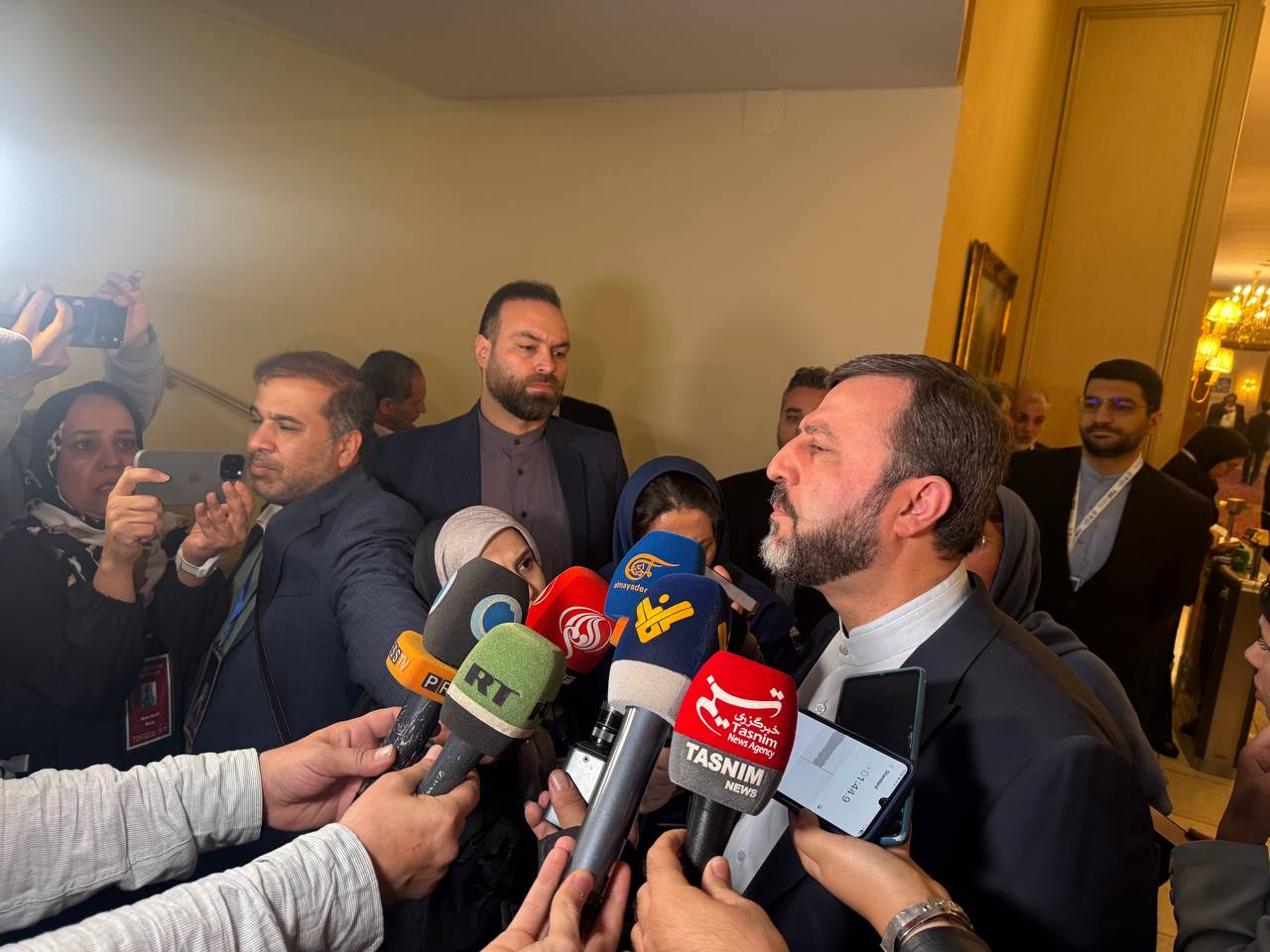 واکنش غریب‌آبادی به قطعنامه پیشنهادی سه کشور اروپایی و آمریکا در شورای حکام