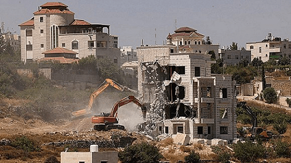 اسرائیل بیش از ۱۰۰۰ فلسطینی را در کرانه باختری آواره کرد