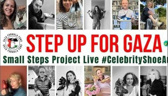 حراج کفش سلبریتی‌های جهان برای کودکان پابرهنه غزه