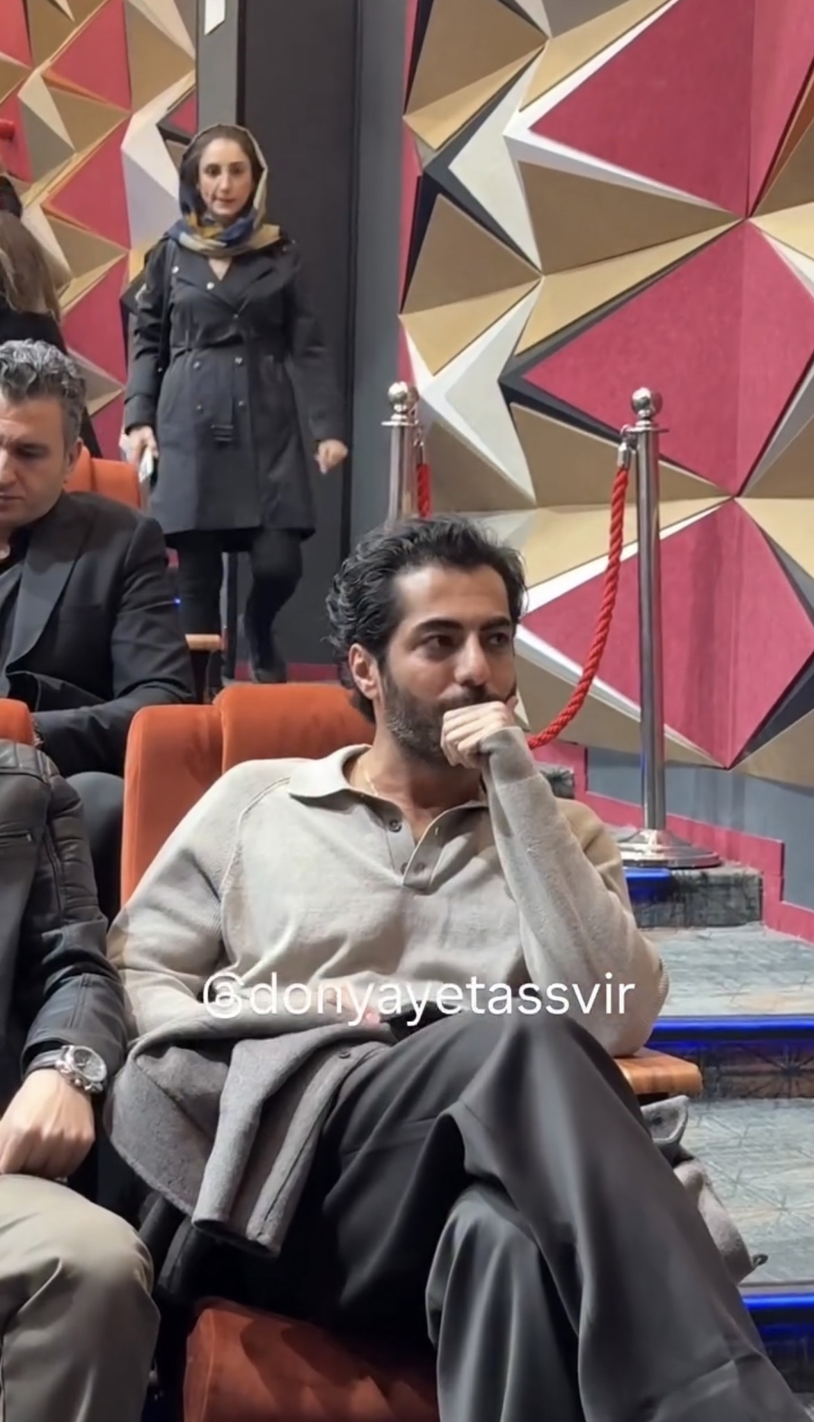 نوید پورفرج در جشن حافظ