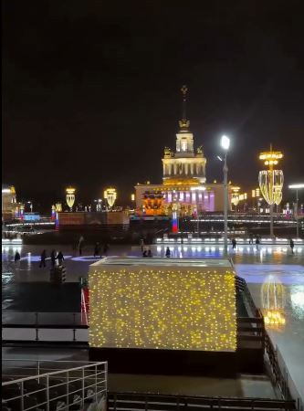 مسکو بزرگترین پیست اسکیت اروپا را افتتاح کرد