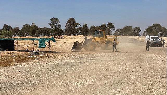 انهدام روستای فلسطینی برای بار ۲۲۴ امین بار توسط صهیونیست‌ها!