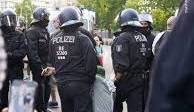 بازداشت خشن معترضان حامی فلسطین در برلین