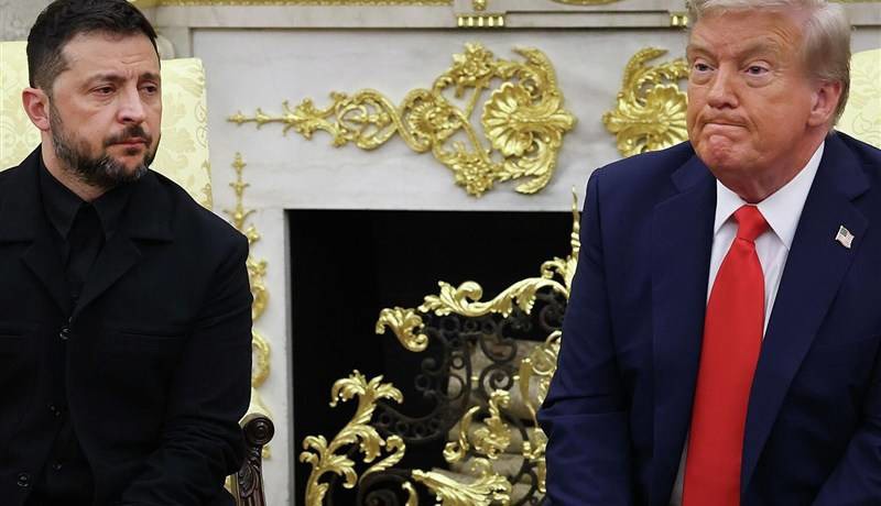 تلاش متحدان اروپایی اوکراین برای دلگرم کردن زلنسکی در آستانه مذاکره با ترامپ
