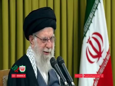 مثال جالب رهبر انقلاب از دعوای ایران و آمریکا با تشویق مردم همراه شد