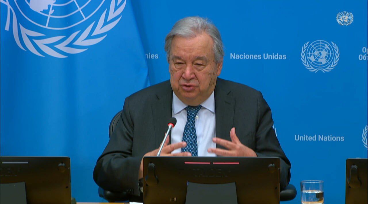 استقبال دبیرکل سازمان ملل از مذاکرات ایران و آمریکا