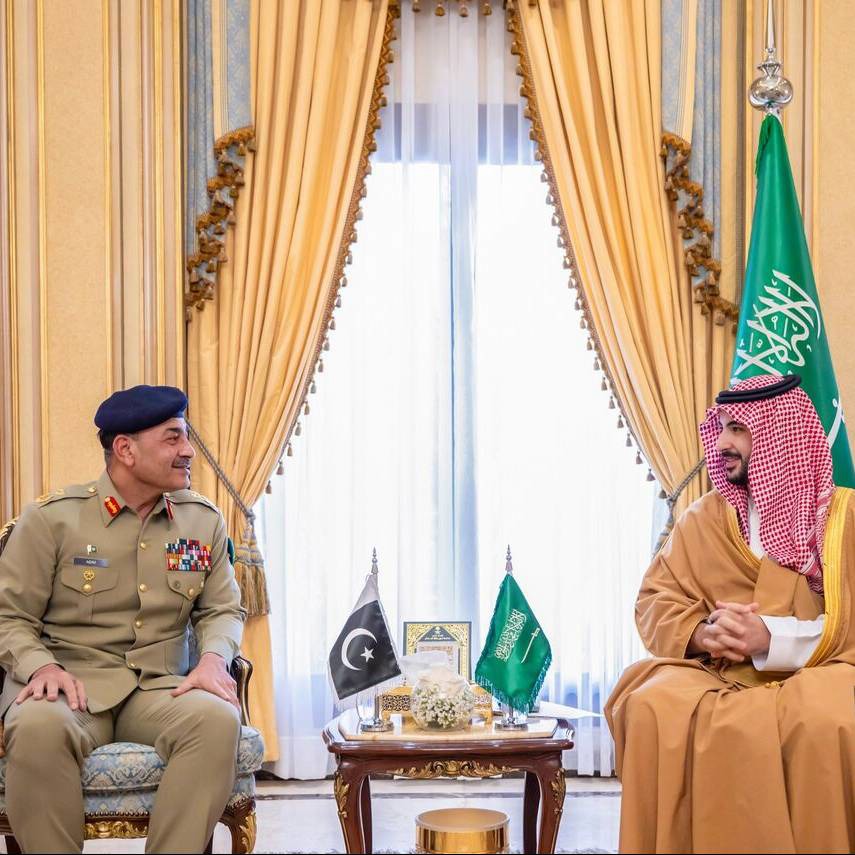 دیدار وزیر دفاع سعودی و فرمانده ارتش پاکستان