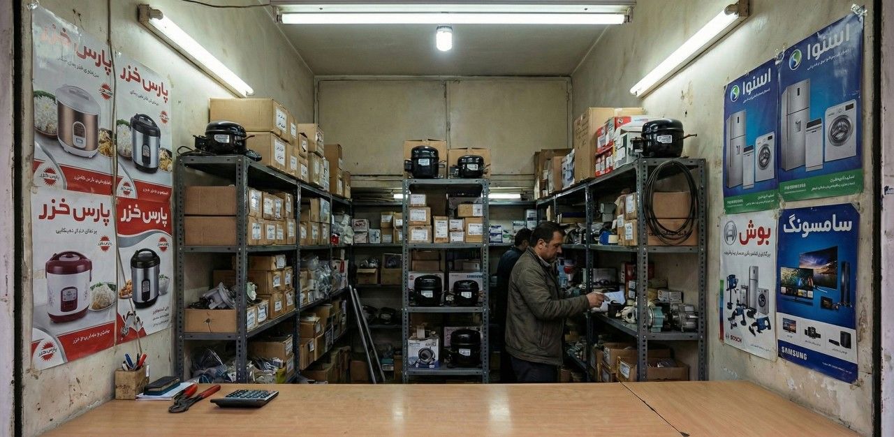 بهترین فروشگاه های قطعات لوازم خانگی در شیراز