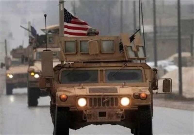 ورود یک ستون بزرگ از ارتش آمریکا به عراق از سمت سوریه
