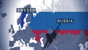 سوئد پهپاد روسی را رهگیری کرد