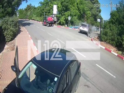 ثبت تصاویر فرار بزدلانه نظامی اسرائیلی از ترس پهپاد حزب‌الله