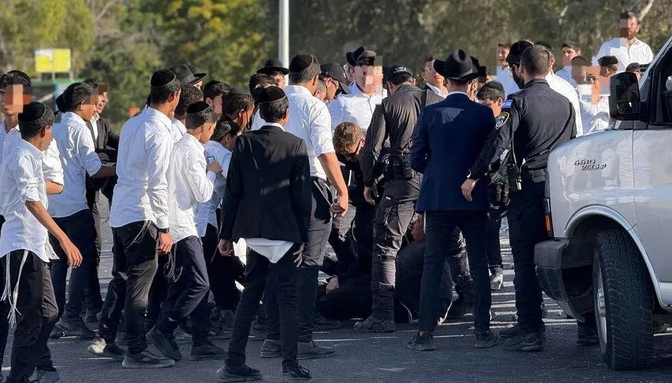 تشدید اعتراض حریدی‌ها به قانون سربازی؛ ده‌ها نفر در سرزمین‌های اشغالی بازداشت شدند