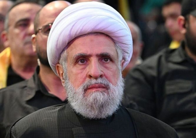 نعیم‌ قاسم: آمریکا رهبری اتاق جنگ و فتنه‌های مذهبی در لبنان را بر عهده دارد