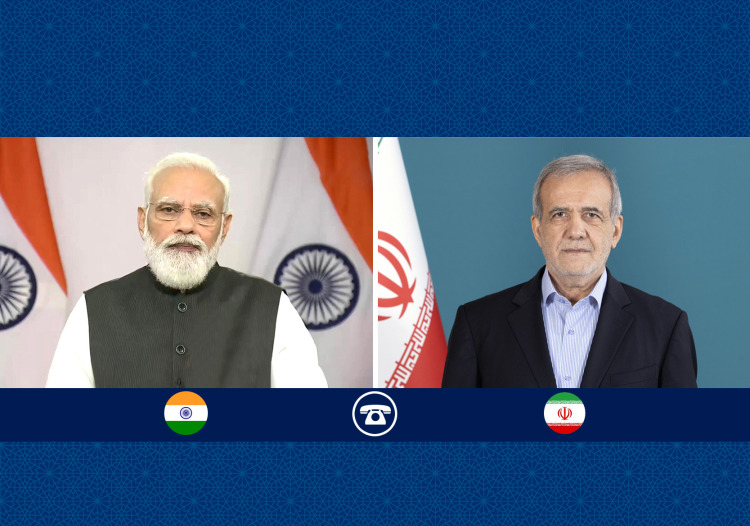 پزشکیان در گفت‌وگو با نخست وزیر هند: اشتراک دیدگاه‌های تهران و دهلی‌نو می‌تواند زمینه‌ساز گسترش روابط دو کشور باشد