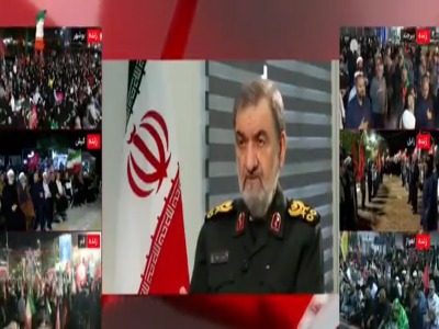 سرلشکر رضایی: آمریکایی‌ها منتظر امواج موشک‌ها و پهپادها باشند