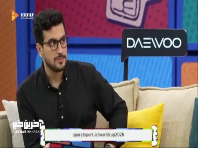هنرنمایی جواد خواجوی در ساز عربی زدن با کاغذ