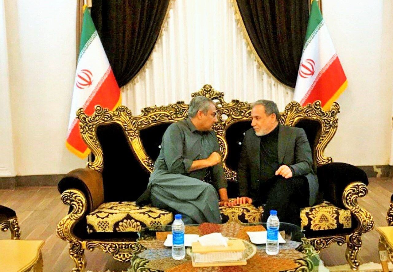 دیدار عراقچی با وزیر کشور پاکستان در مشهد