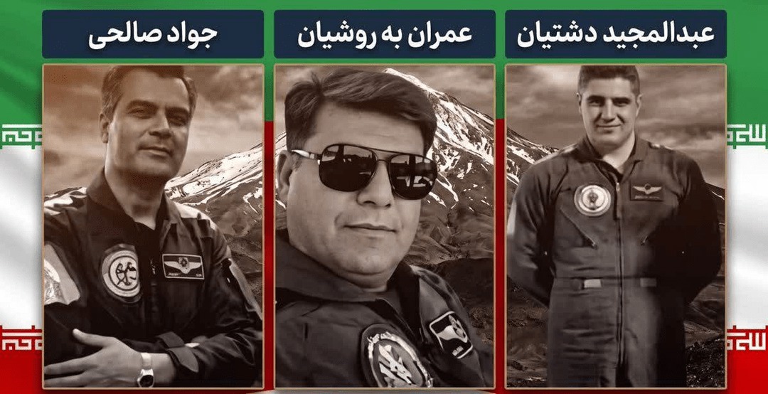 اسامی و تصاویر خلبانان ایرانی که در قطر به اسارت در آمدند