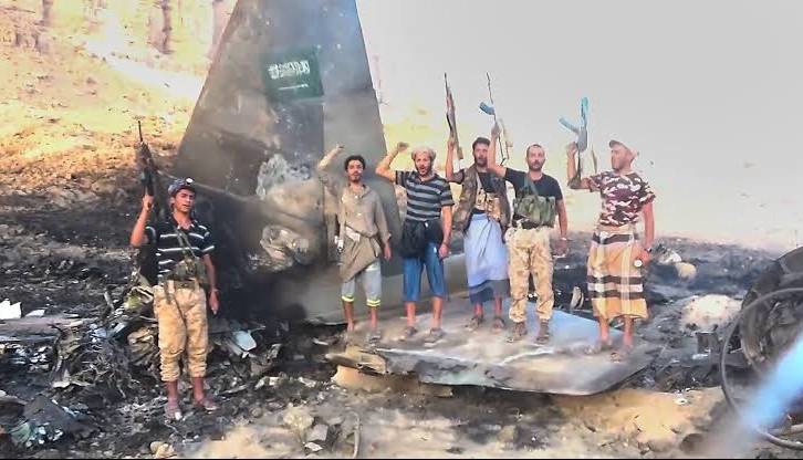 رسانه های عربی: یک جنگندۀ دیگر سعودی در یمن منهدم شد