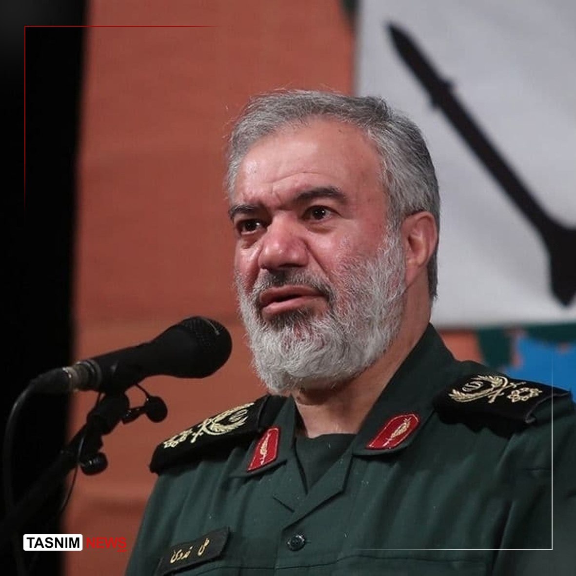 تسنیم: تمرکز اسرائیل بر تخریب و دروغ‌پردازی علیه سردار فدوی از کجا آب می‌خورد؟