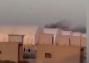 تصاویر جدید از برخورد پهپاد ارتش ایران به پایگاه آمریکایی در کویت