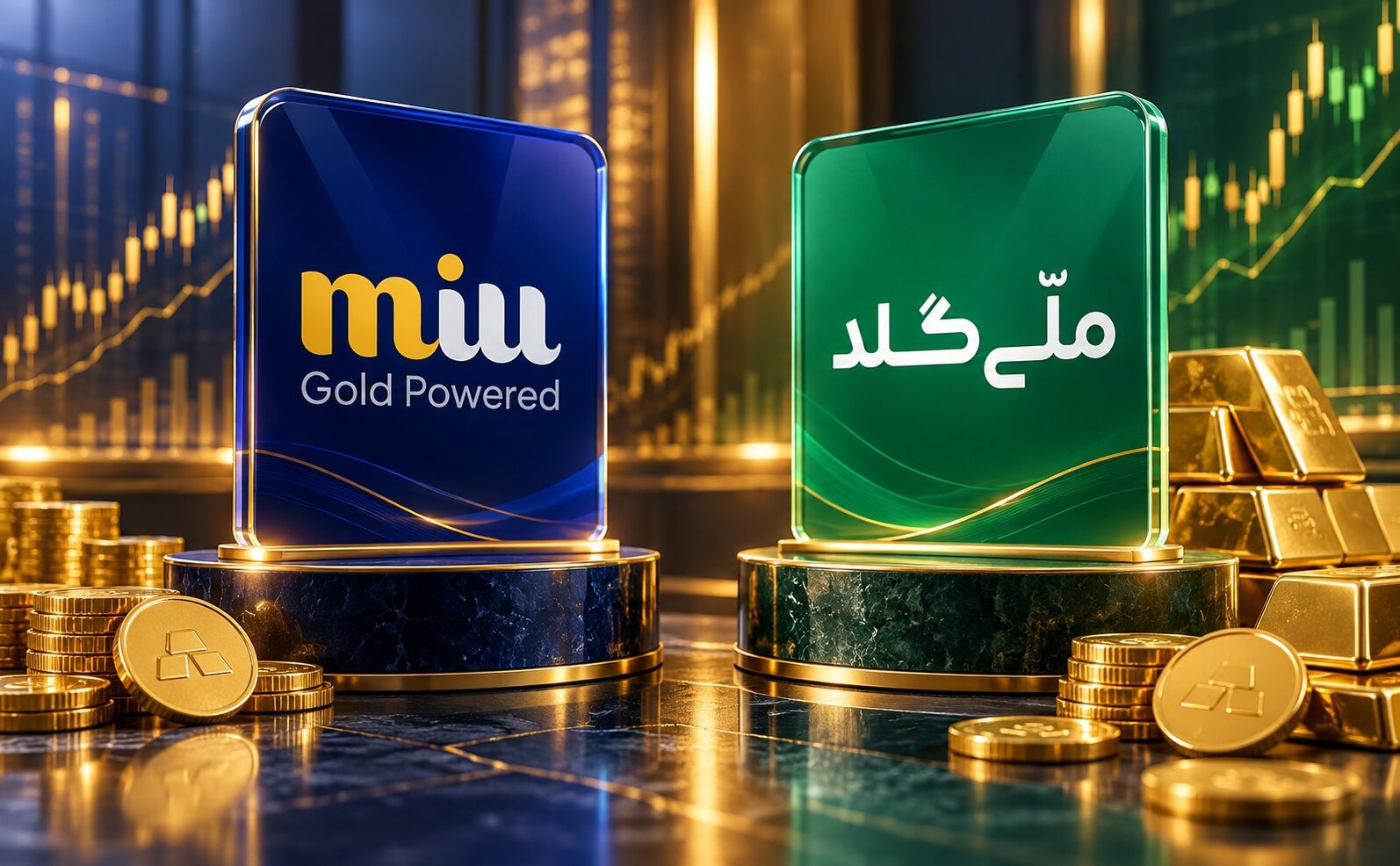 ملّی‌گلد و میلی گلد یکی نیستند؛ تفاوت دو برند طلای آنلاین